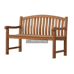 JAVA BENCH 130 X 55 OVAL BACK TOP